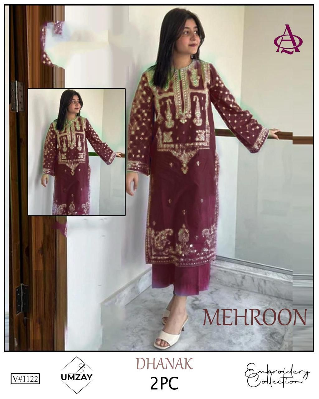 Umzay Dhanak 1122KT Winter Collection 2k25