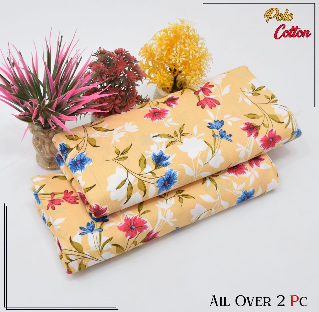 Fabric Summer Poly Cotton 2pc
