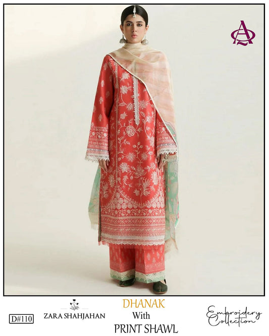 Zara Shahjahan 110KT Winter Collection 2025