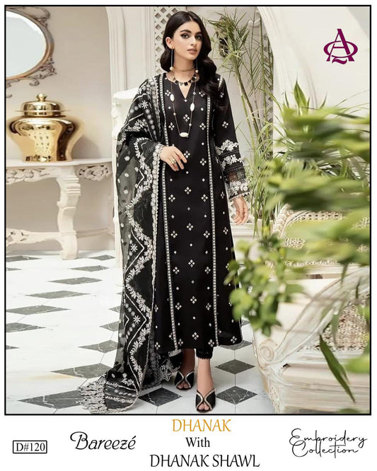 Bareeze Dhanak 120KT Winter Collection 2025